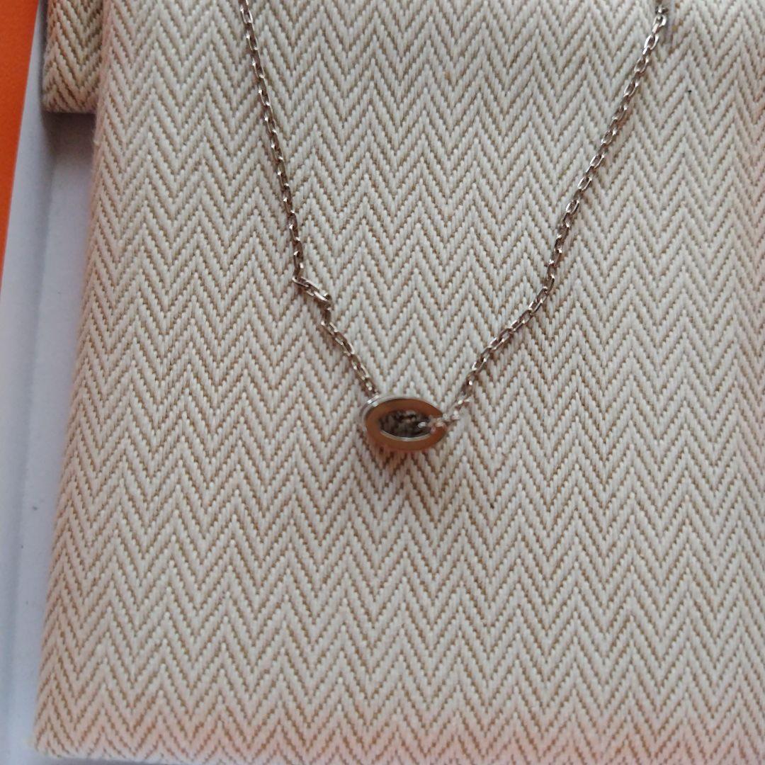 エルメス ミニポップH マロングラッセ ネックレス