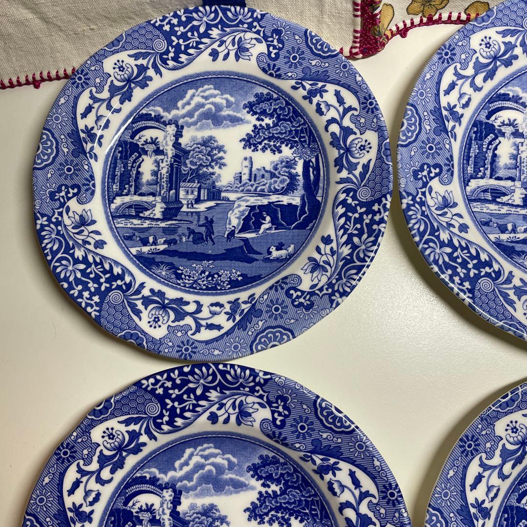 スポード大皿と小皿のセット　合計８枚 26.5×3 4枚　　18.8×4枚