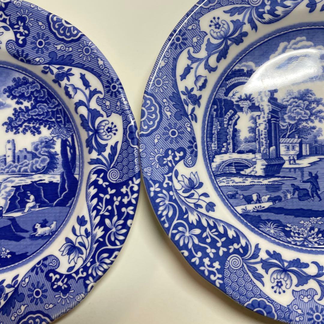 スポード大皿と小皿のセット　合計８枚 26.5×3 4枚　　18.8×4枚