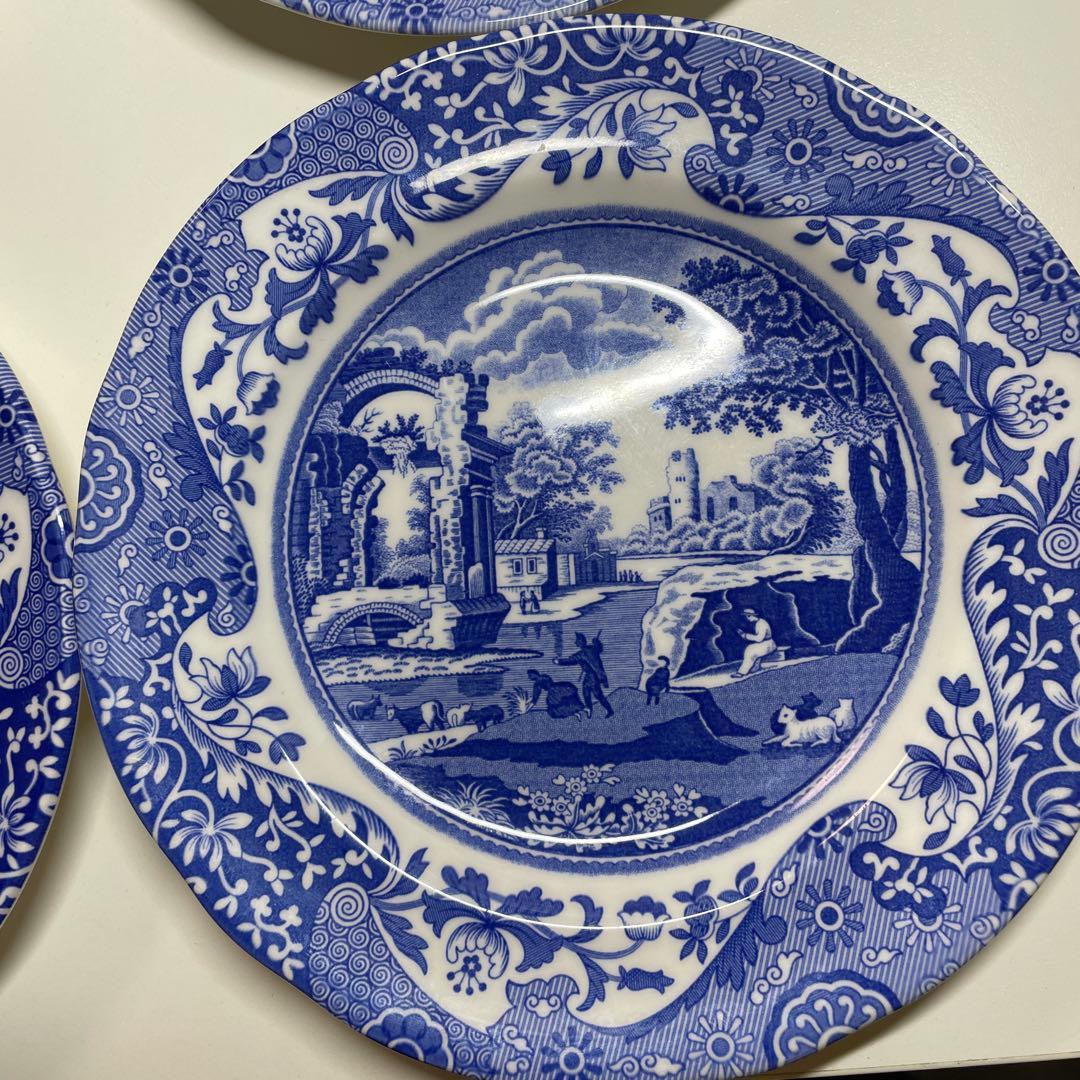 スポード大皿と小皿のセット　合計８枚 26.5×3 4枚　　18.8×4枚