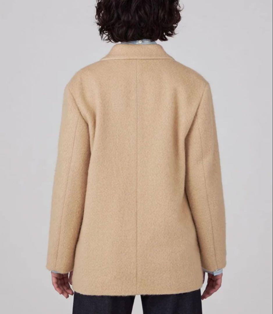 マカフィー モヘヤシャギーダブルブレストジャケット