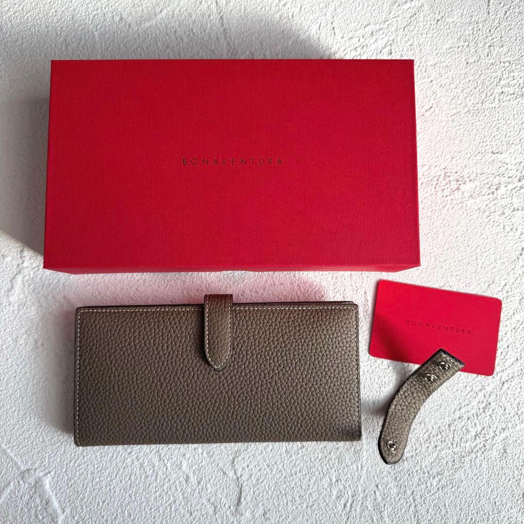 BONAVENTURA ベルテッド ロング ウォレット シュリンクレザー 完売