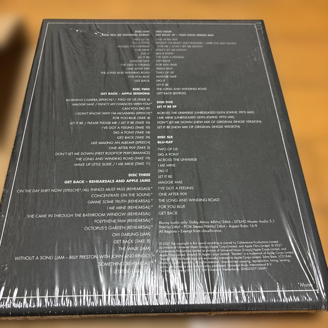 ビートルズ Let It Be スペシャルエディション 5CD +Blu-ray