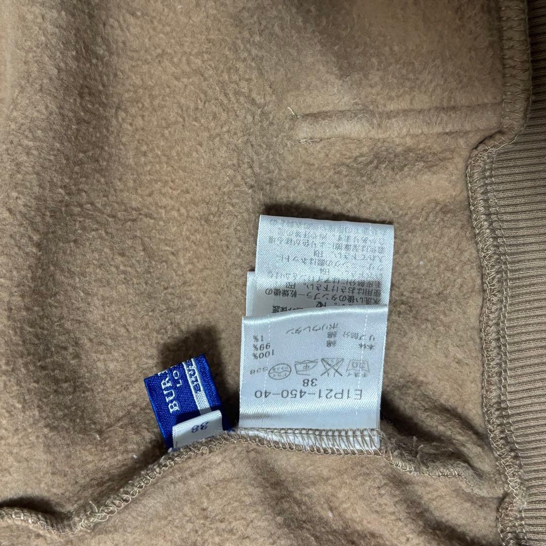 BURBERRY ファー付きジップパーカー （ファー取り外し可） ファーパーカー