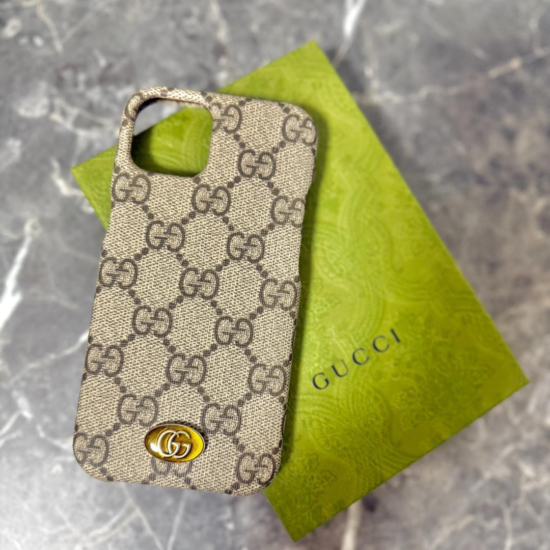 新品未使用 GUCCI GGパターン iPhone13 ケース