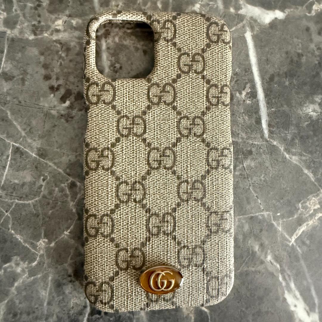 新品未使用 GUCCI GGパターン iPhone13 ケース