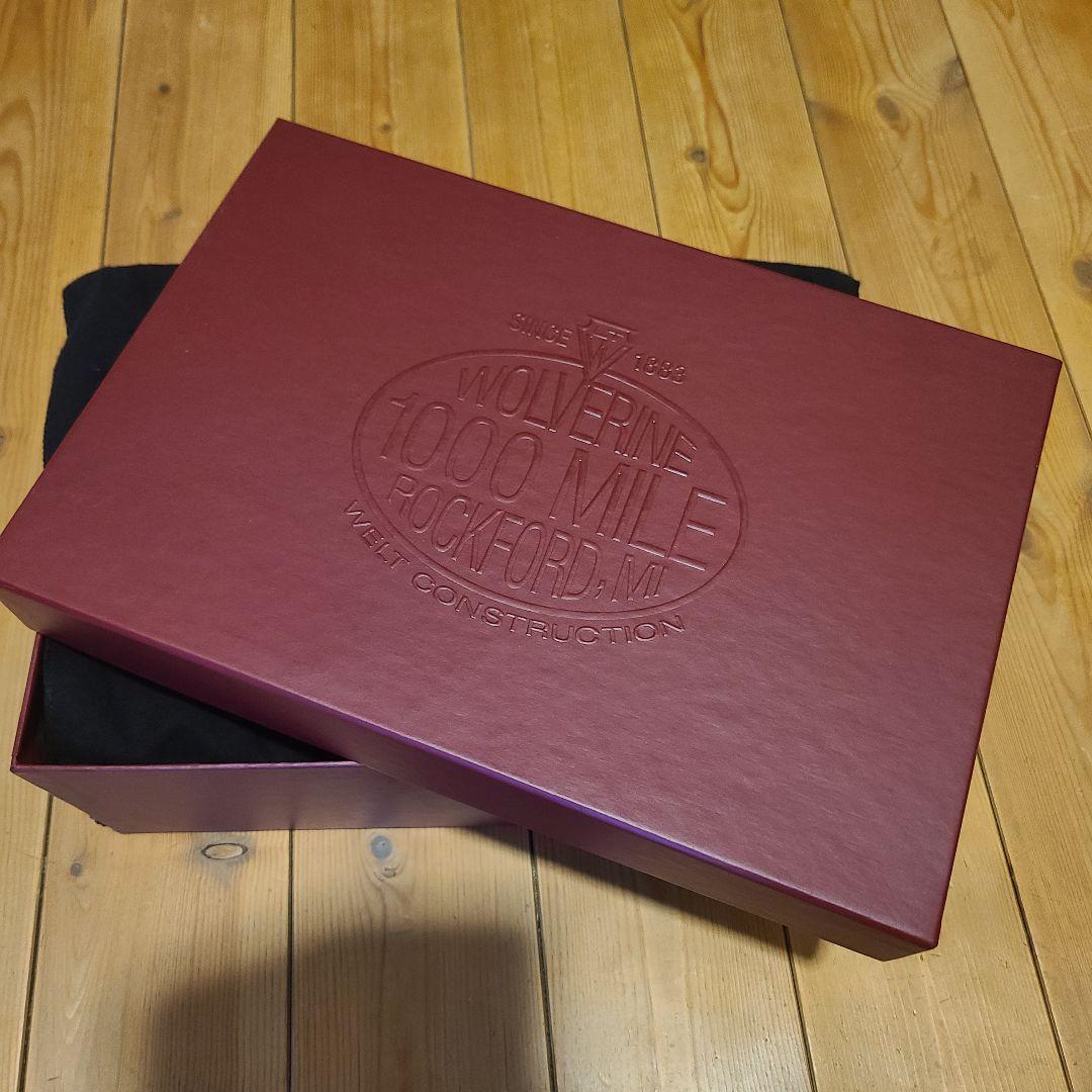 (値下げ)ウルバリン 1000マイルブーツ W40579 グレー　27センチ