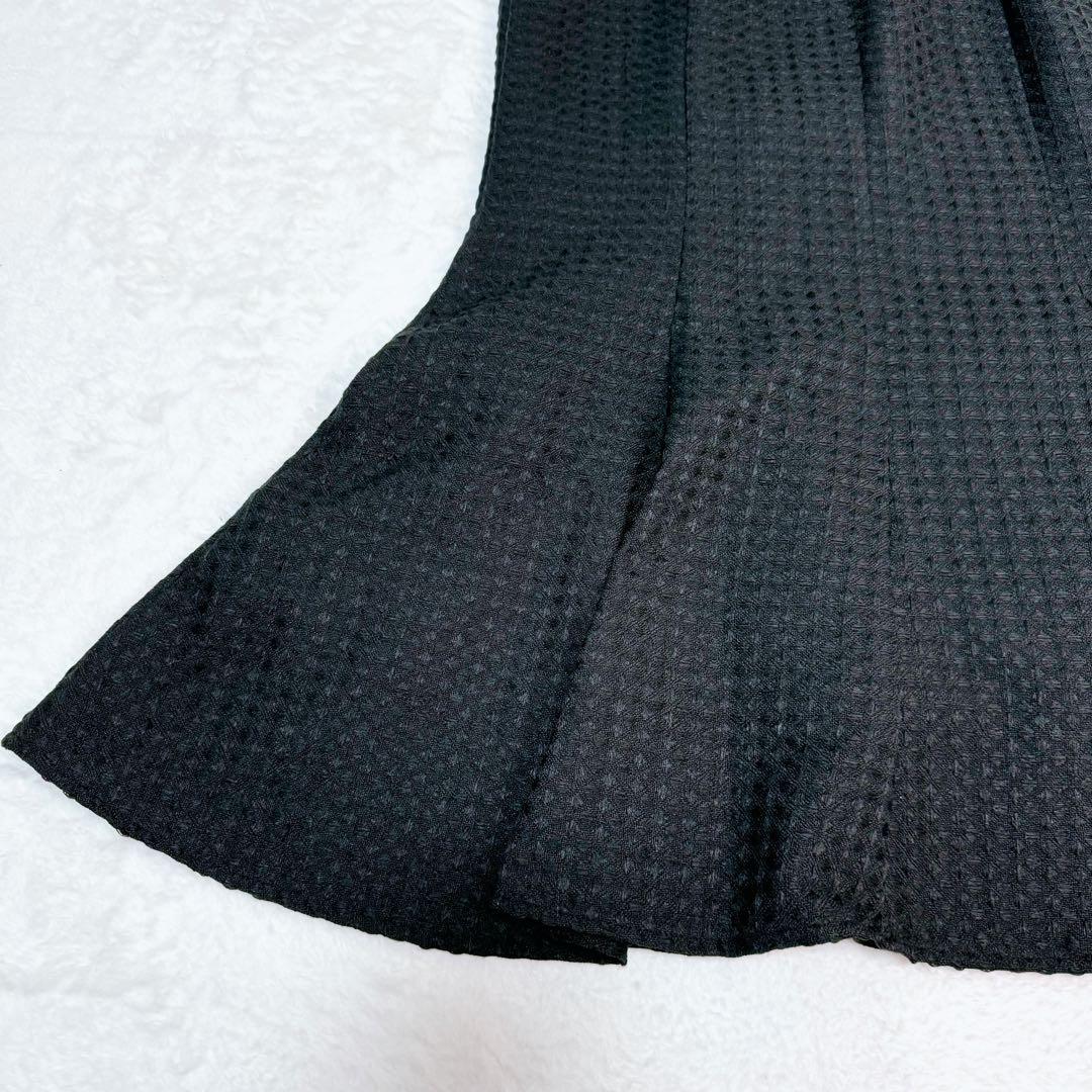 美品✨レジャ　Leja 2WAYオフショルダーパフスリーブマーメイドドレス 黒