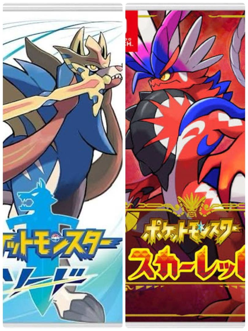 Switch ポケモン ソード&スカーレット 2本セット
