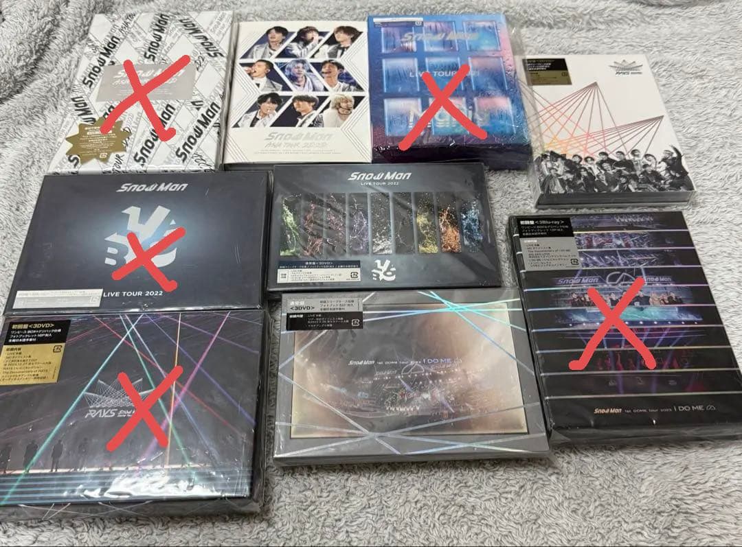 Man ライブDVD 9点まとめ売り