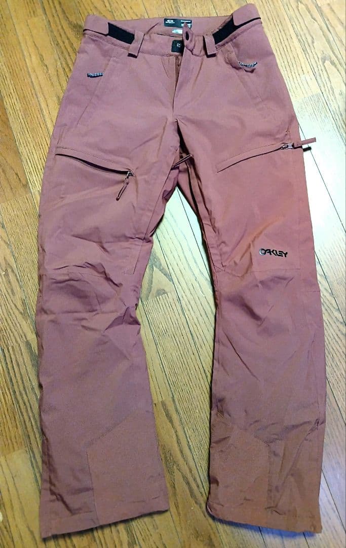 極美品オークリーOAKLEYスノーボードスキーパンツサイズM男女