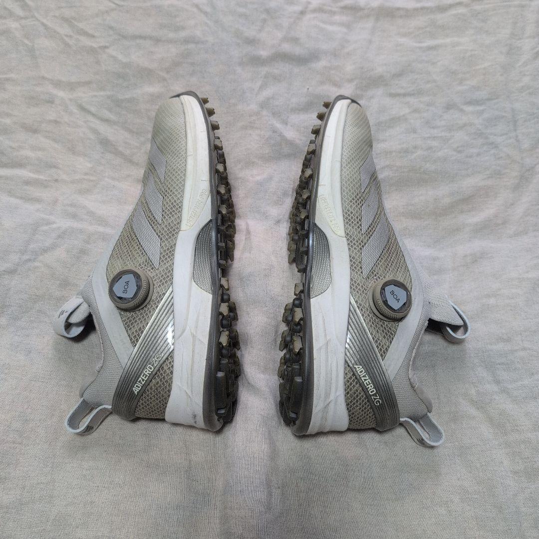 adidas zg25 ゴルフシューズ　アイボリー　メンズ　25.5