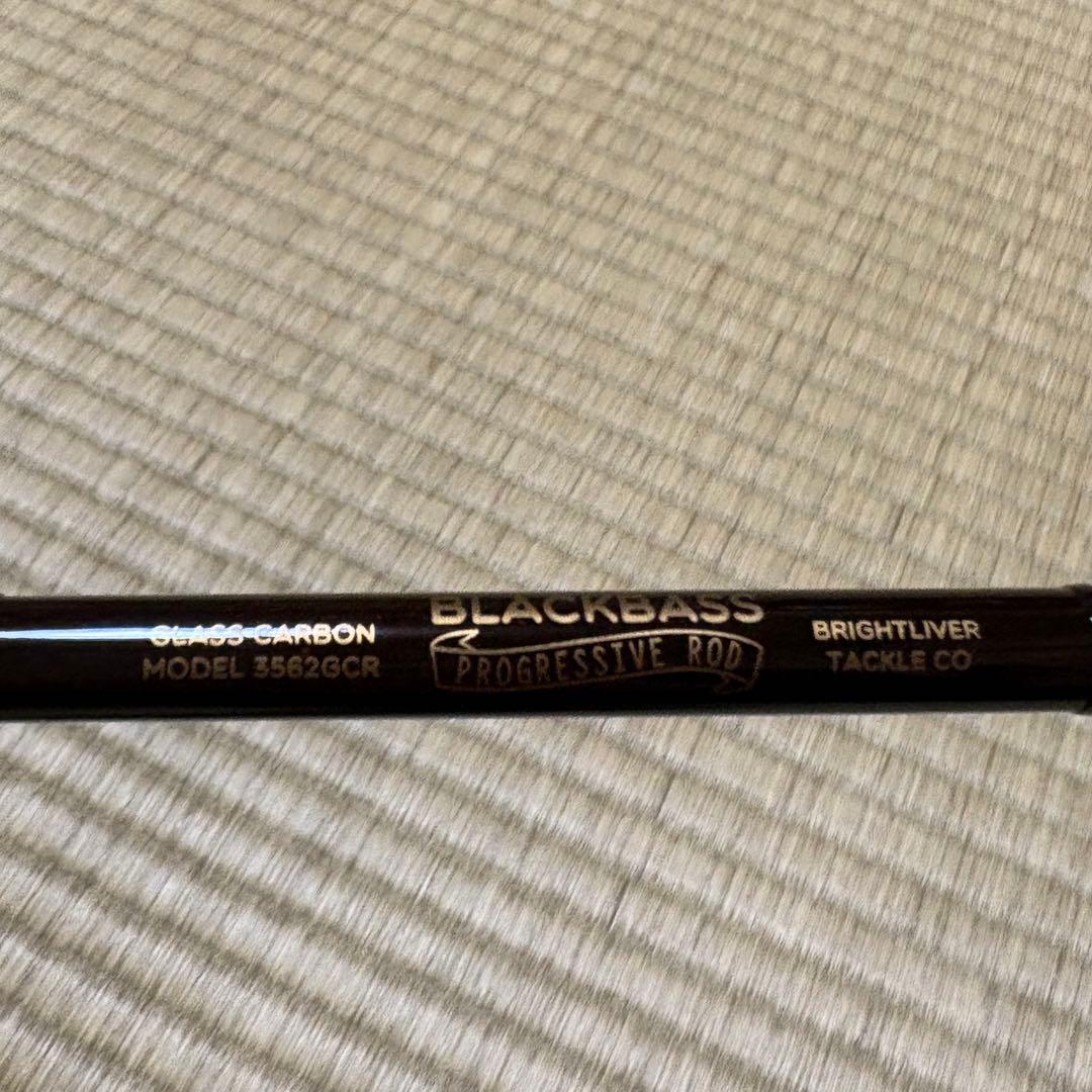 ヒゲ猫　ブライトリバー　BLACKBASSブラックバス3562GCR