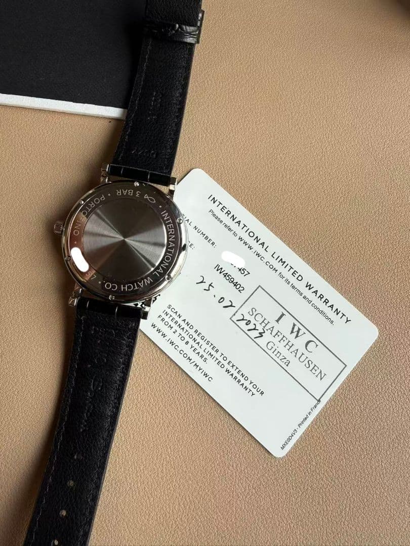 IWC ポートフィノ オートマティック ムーンフェイズ IW459402 自動巻