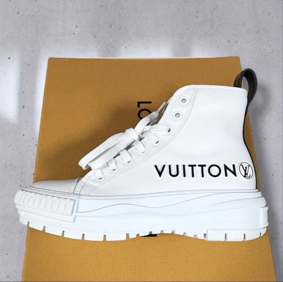 LOUIS VUITTON ルイヴィトン スクアッドライン ハイカットスニーカー