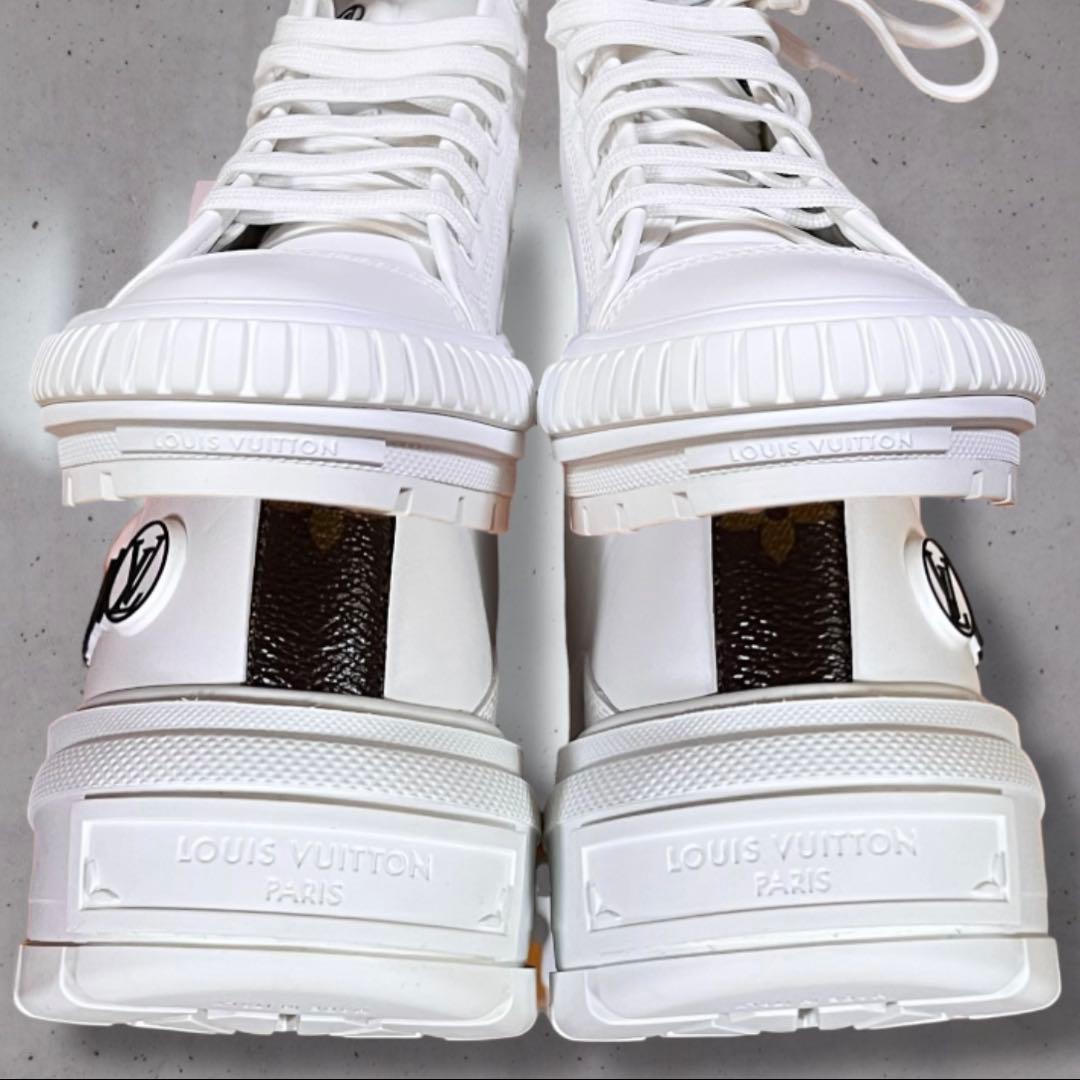 LOUIS VUITTON ルイヴィトン スクアッドライン ハイカットスニーカー
