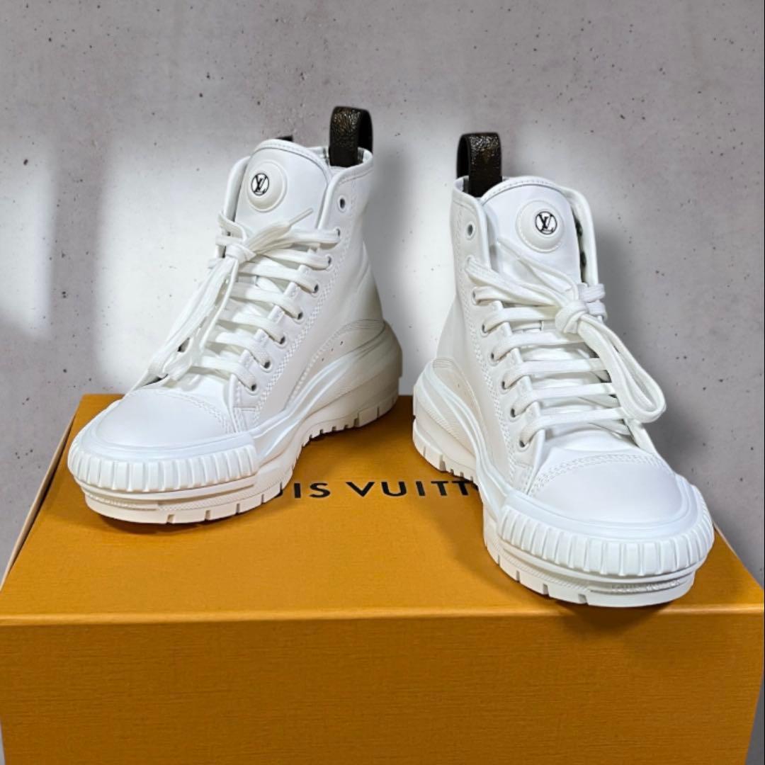 LOUIS VUITTON ルイヴィトン スクアッドライン ハイカットスニーカー