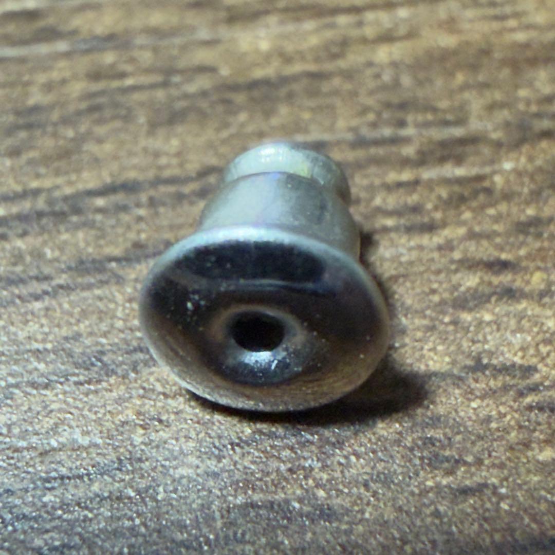 CHROME HEARTS HOOP PLAIN インボイス付 シルバー ピアス