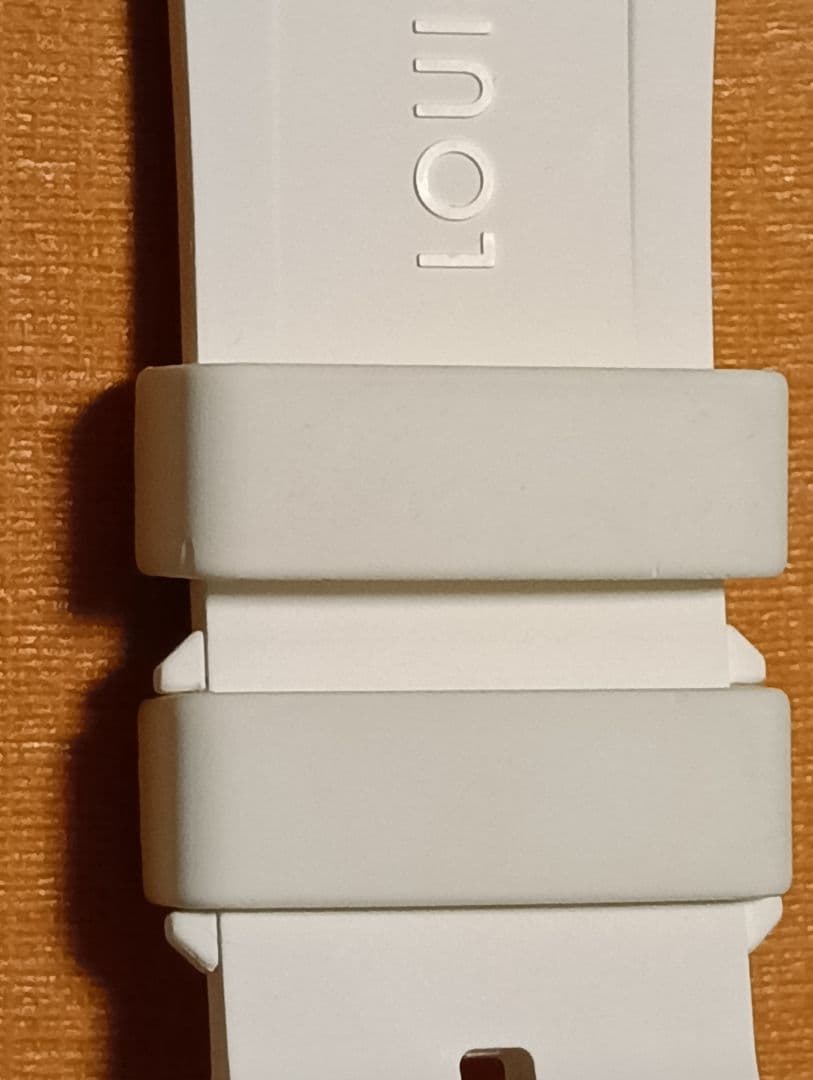 【値下げ不可】タンブール　GM用　ラバーストラップベルトL 　ホワイト