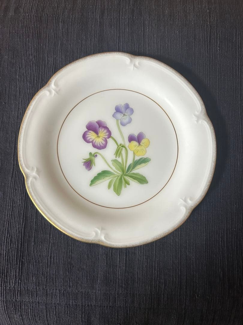 大倉陶園　手書き銘々皿6枚セット