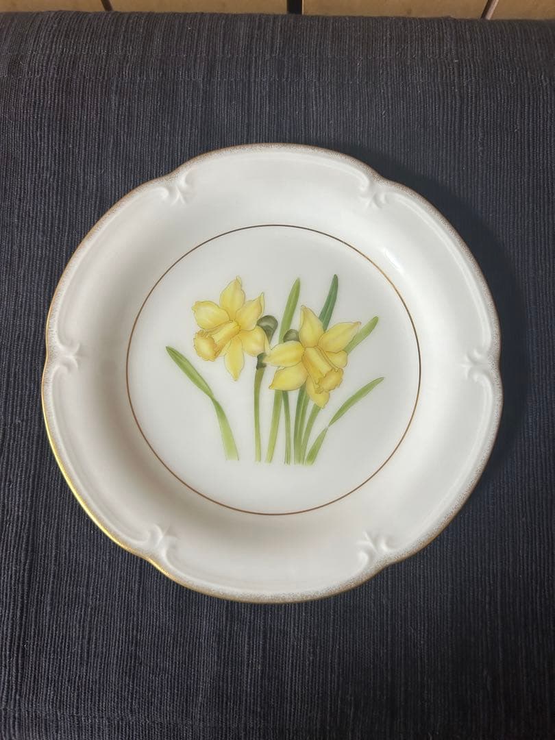 大倉陶園　手書き銘々皿6枚セット