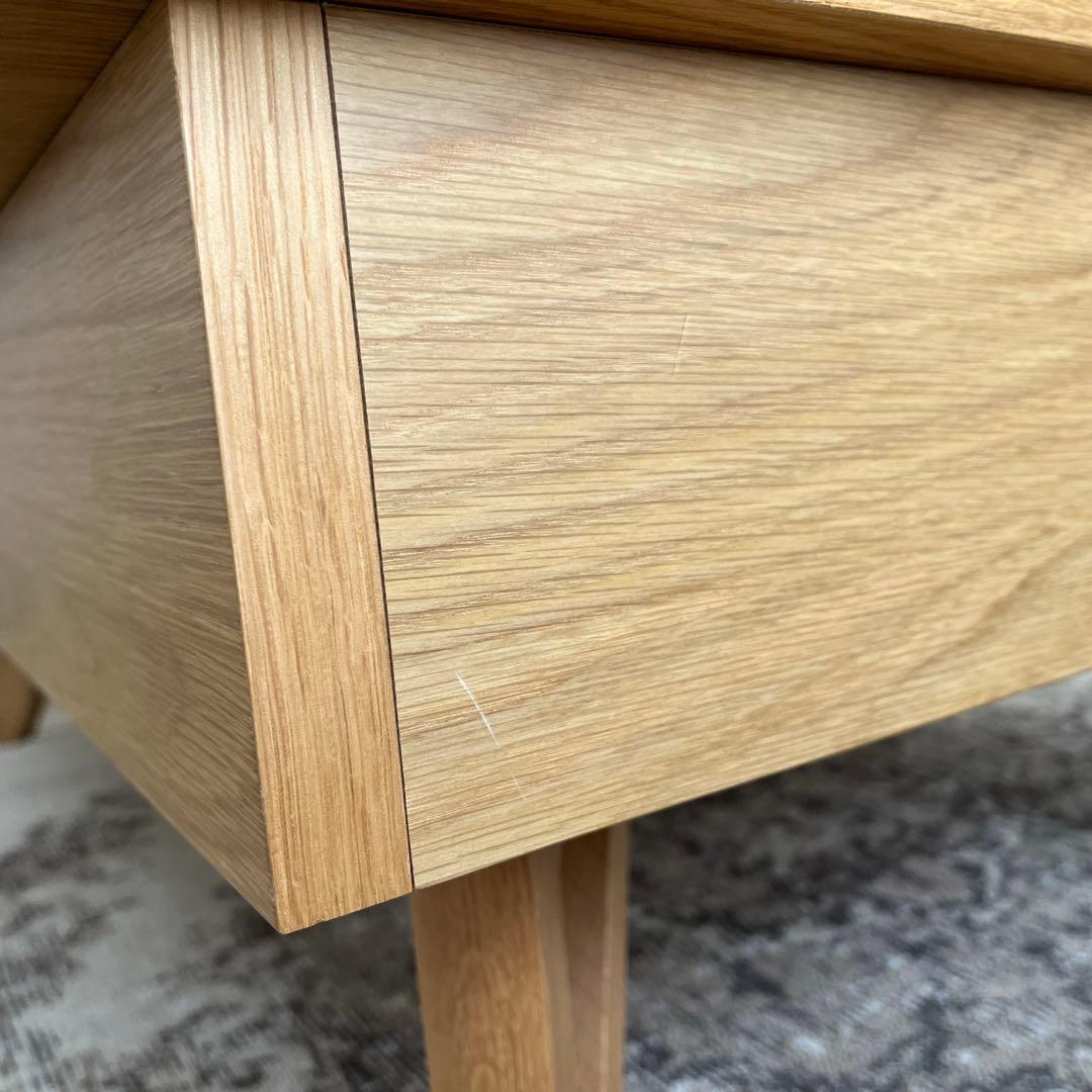 木製 リフトUPセンターテーブルモクアシ　 ネーベル/デュエ　 ナチュラルカラー