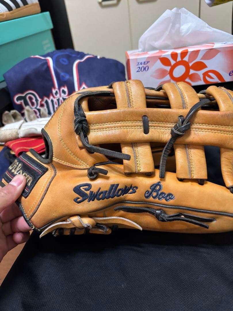 ウィルソン　硬式外野用グローブ　プロ支給品