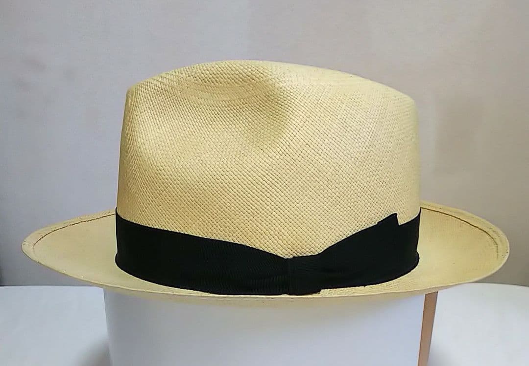 最高峰 モンテクリスティ 本パナマハット　59cm イタリア製