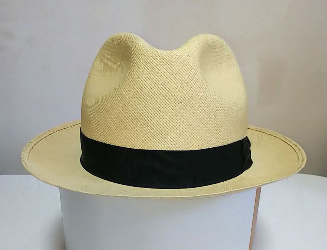 最高峰 モンテクリスティ 本パナマハット　59cm イタリア製