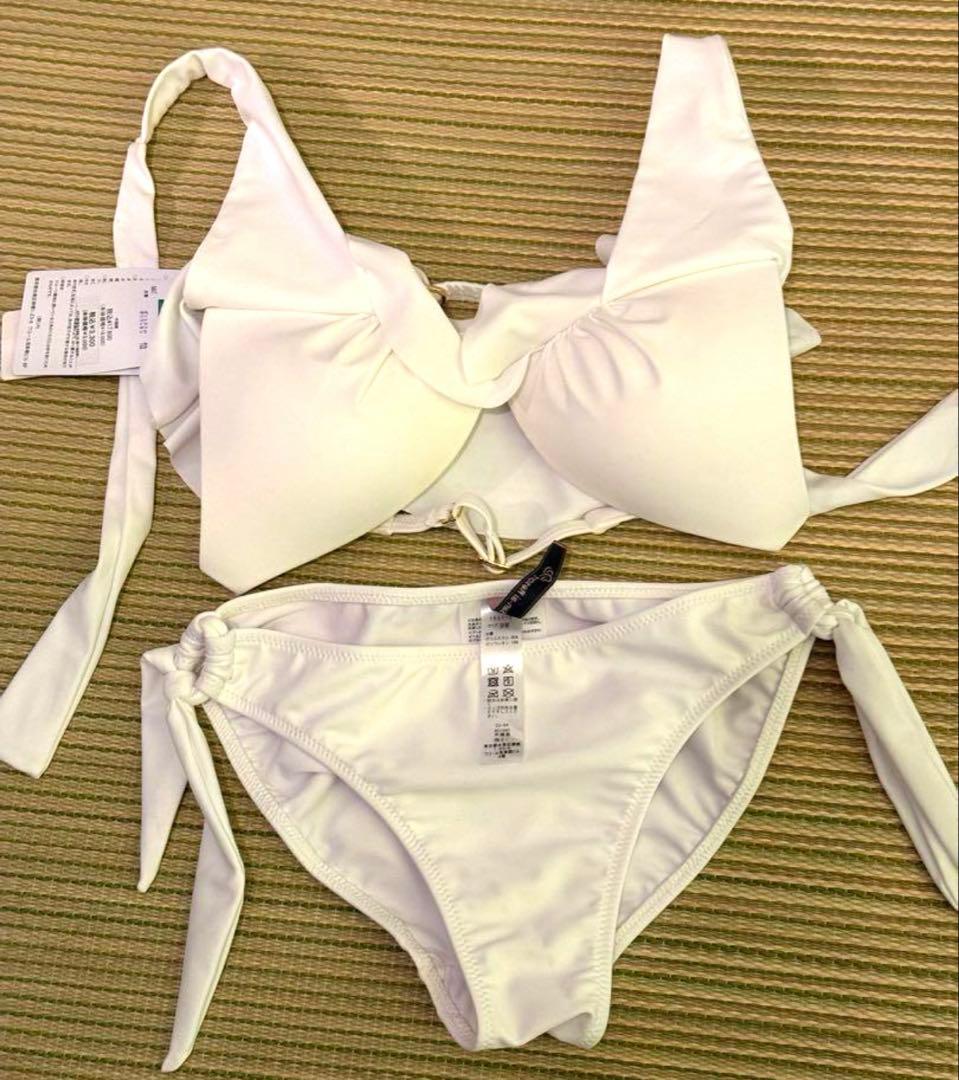 三愛水着！新品未使用！盛れるナチュラルアップノンワイヤービキニ　サンアイリゾート