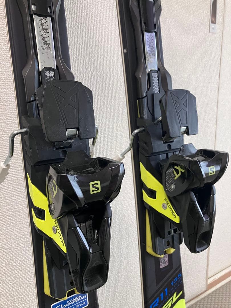 Salomon X Race SC 155cm スキー 板 青/黄