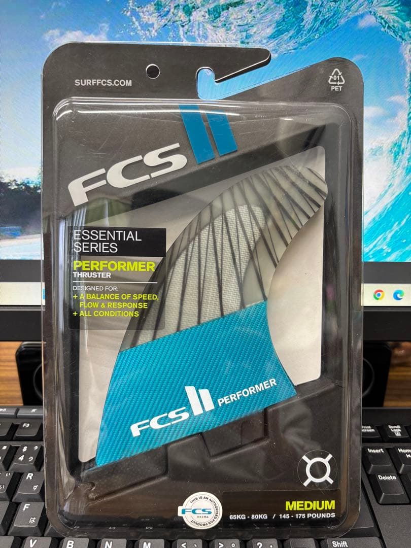 FCS II PERFORMER サーフボードフィン MEDIUM
