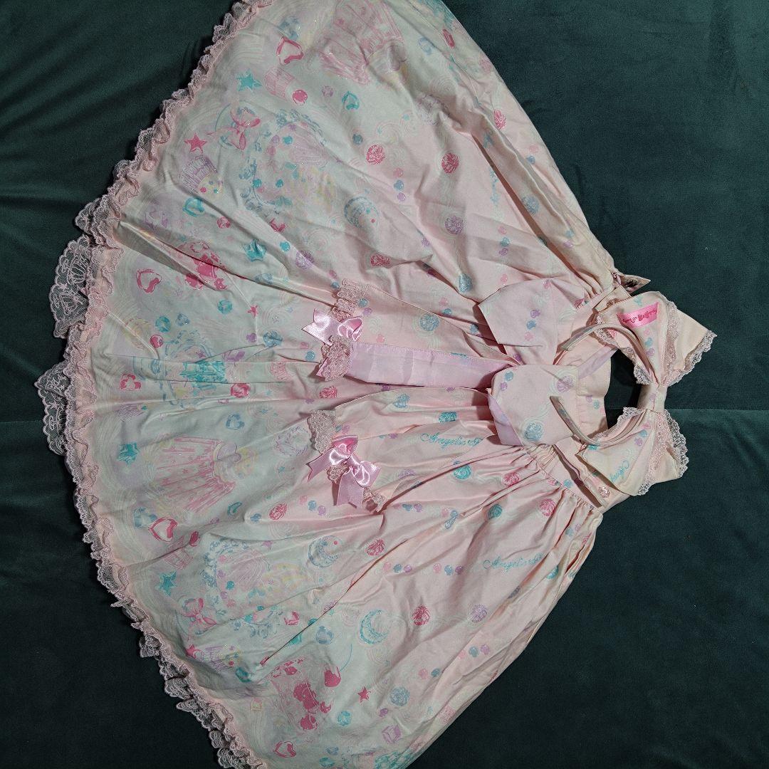 Angelic Pretty♡ジュエリージュレスカート＆カチューシャ♡ピンク