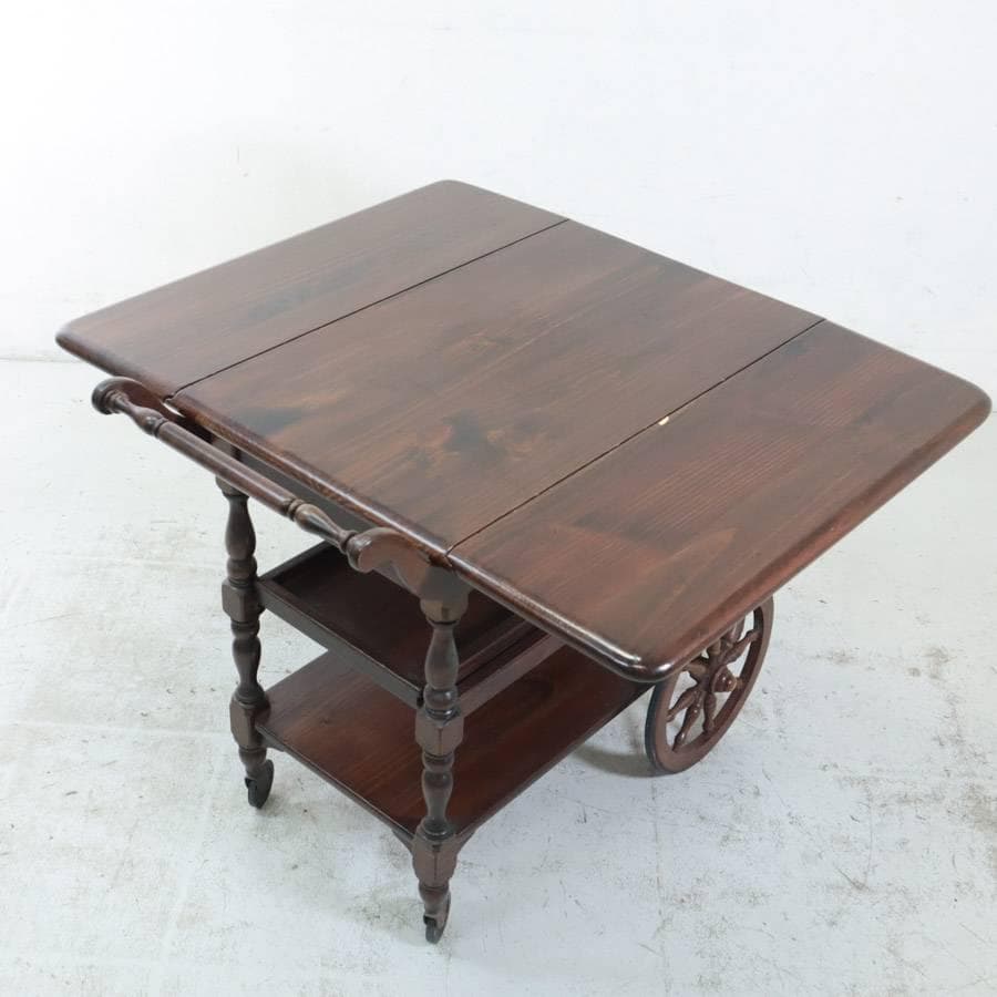 値下イーセンアーレン バタフライキッチンワゴン ドロップリーフトロリー クラシカ