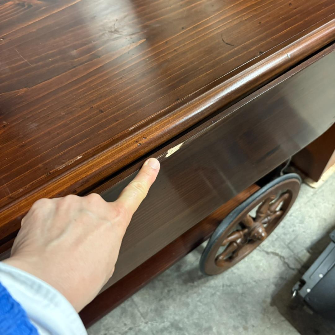 値下イーセンアーレン バタフライキッチンワゴン ドロップリーフトロリー クラシカ