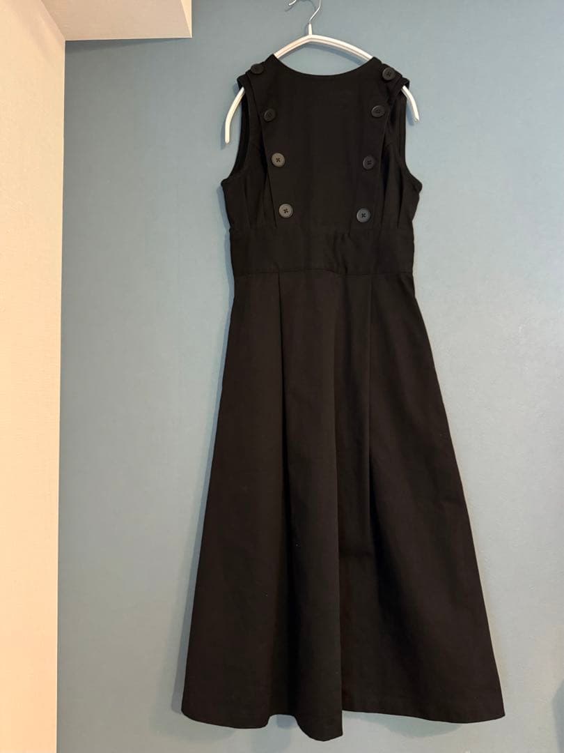 【foufou】THE DRESS #20 アメリカメディカルノースリーブドレス