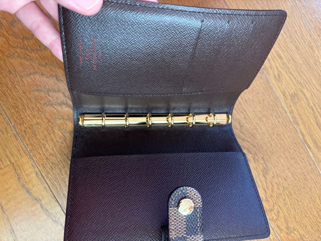 ルイヴィトン・ダミエ柄　手帳カバー