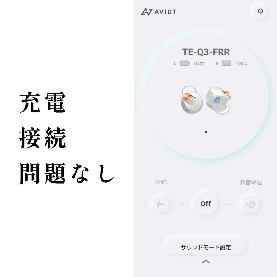 葬送のフリーレン×AVIOT ワイヤレスイヤホン TE-Q3-FRR