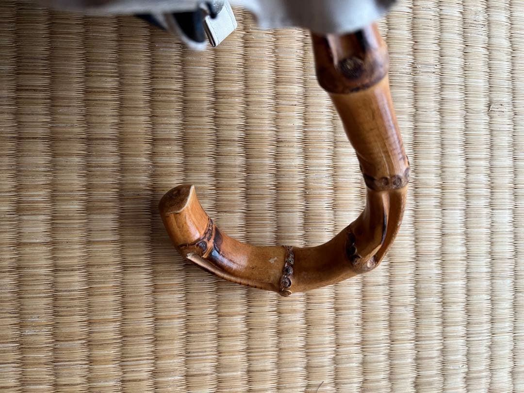 芦屋ロサブラン 2段折り フリル 曲がり竹手元 日傘 ベージュ