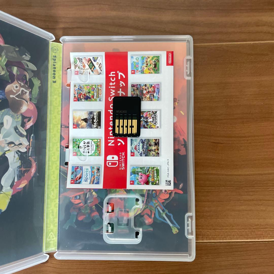 Nintendo Switch 本体　➕ Splatoon 3 SDカード付