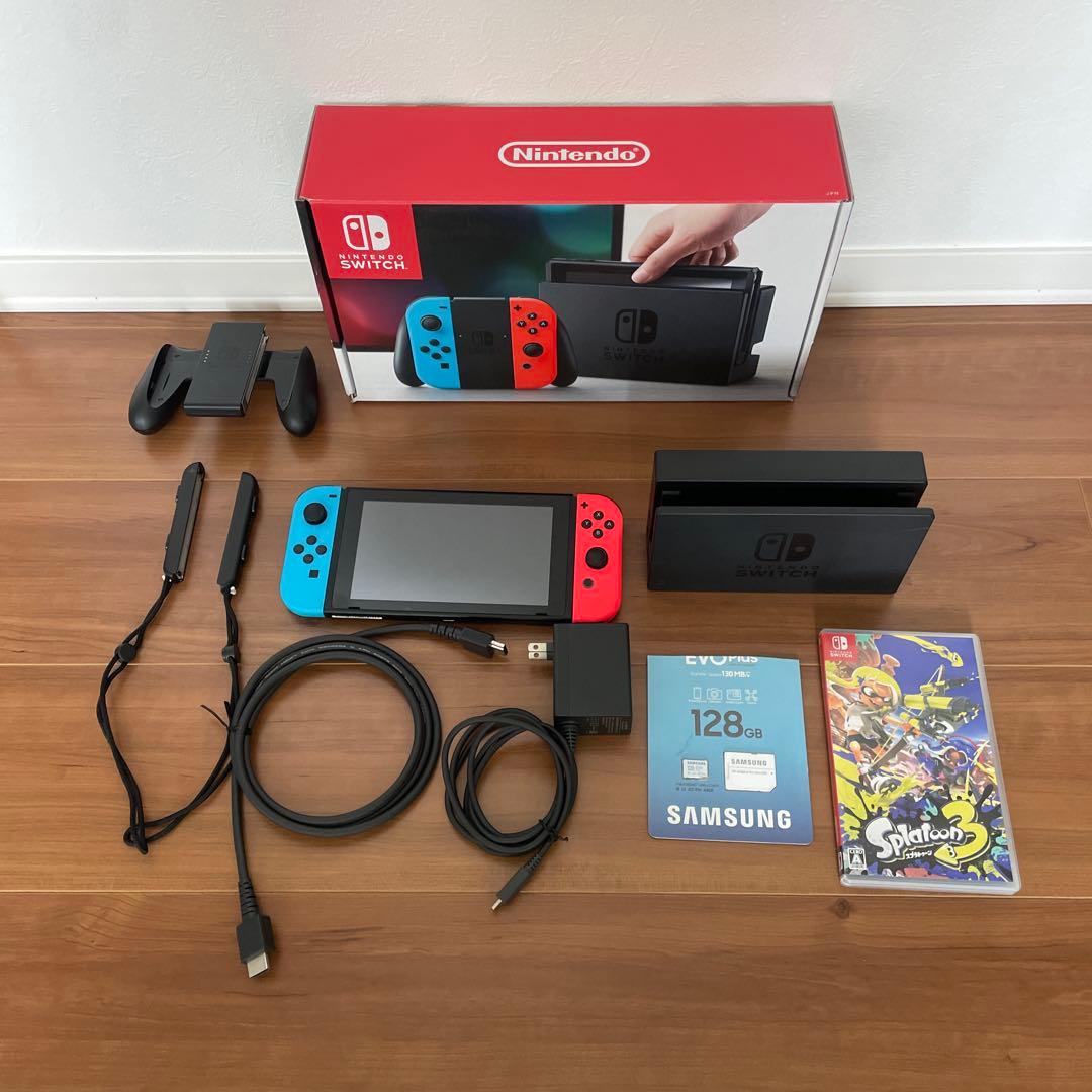 Nintendo Switch 本体　➕ Splatoon 3 SDカード付