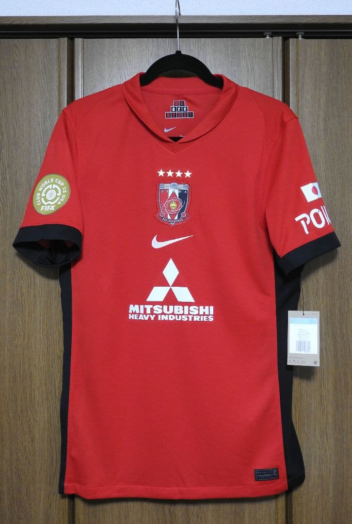 浦和レッズ FCWC(クラブワールドカップ) ユニフォーム パッチ付きMサイズ