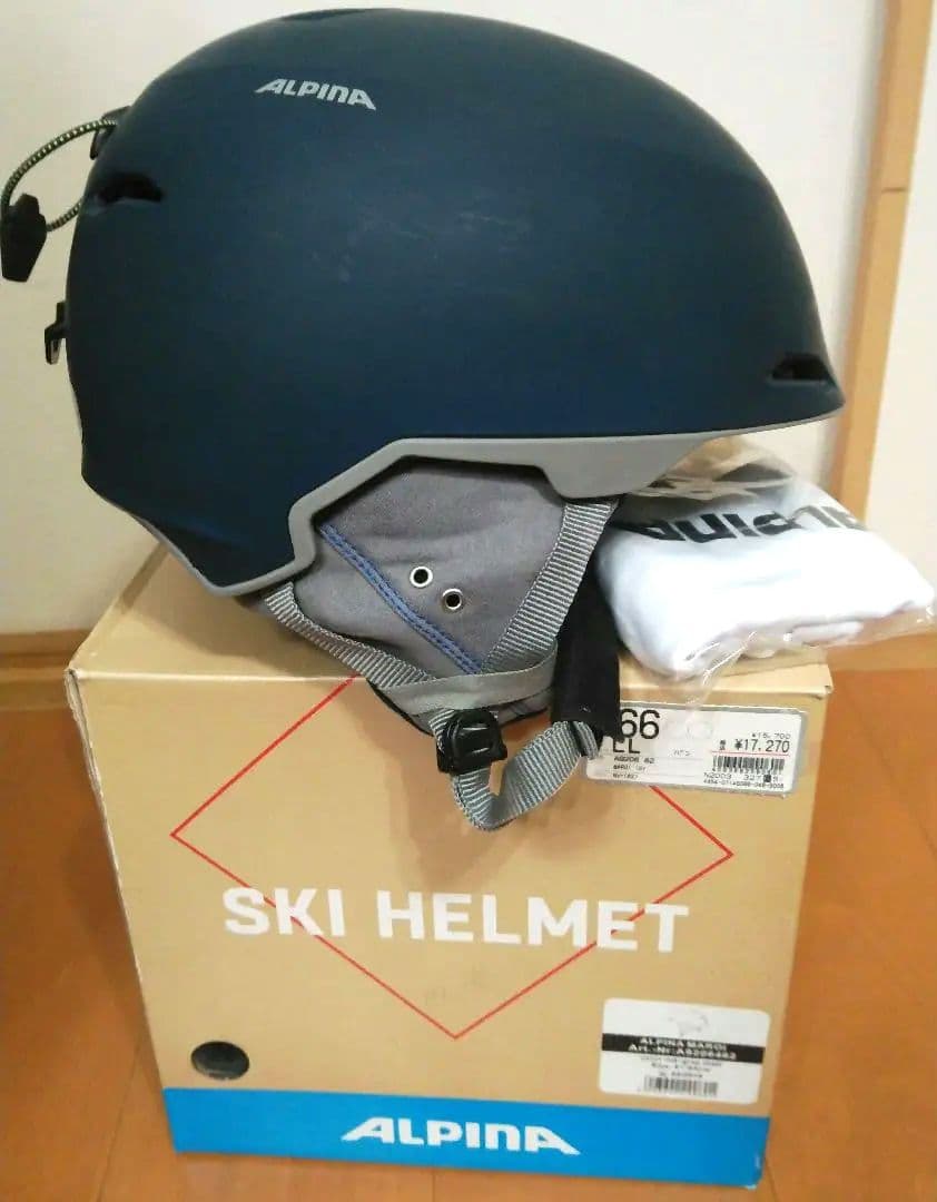 美品！ALPINA　MAROIスキーヘルメット