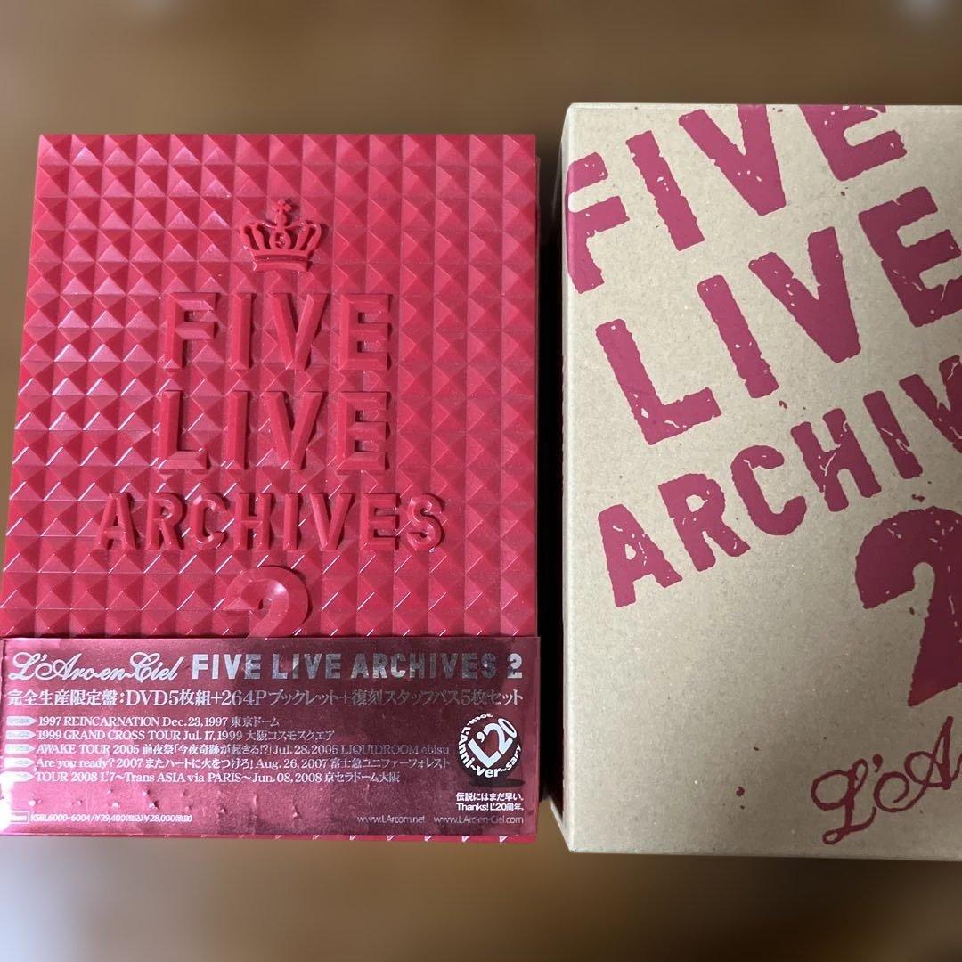 FIVE LIVE ARCHIVES 2 完全生産限定盤