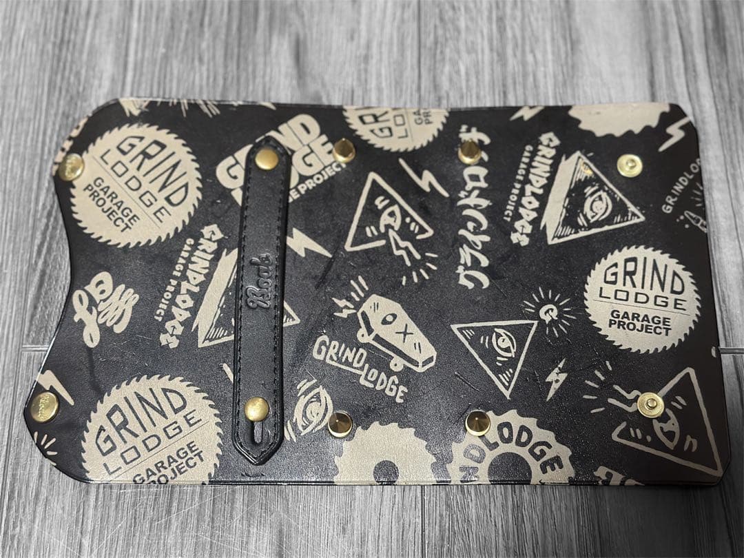 GRINDLODGE Boab leather works CBガス缶カバー