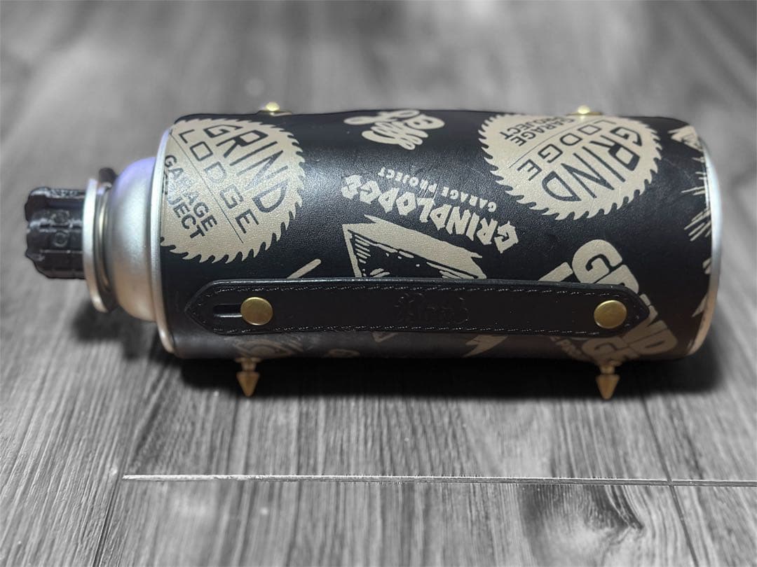 GRINDLODGE Boab leather works CBガス缶カバー