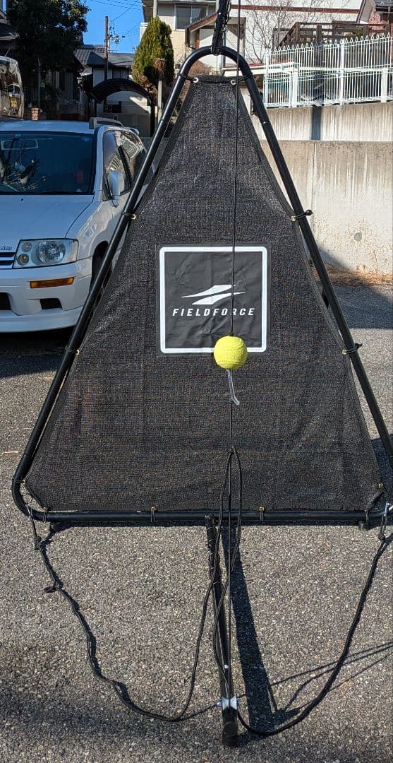 FIELD OF FORCE バッティングネット 三角形 ボール付き