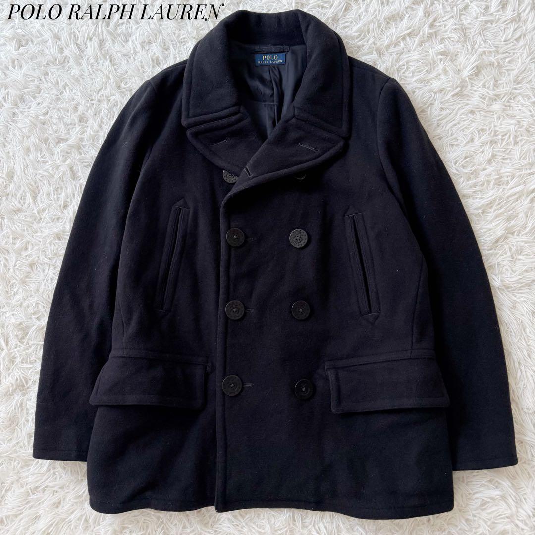 POLO RALPH LAUREN ラルフローレン Pコート メルトン ミドル丈