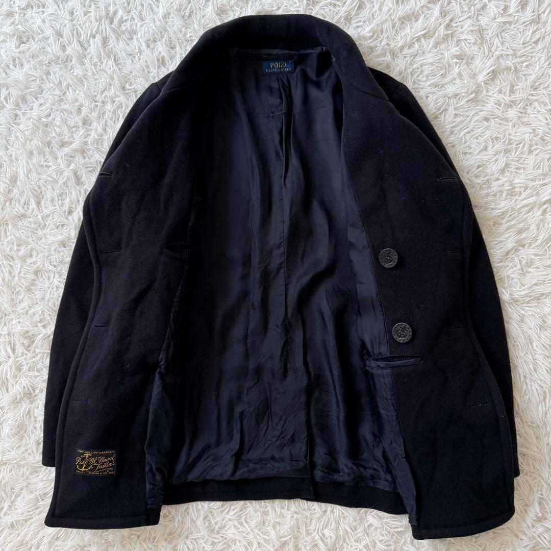 POLO RALPH LAUREN ラルフローレン Pコート メルトン ミドル丈