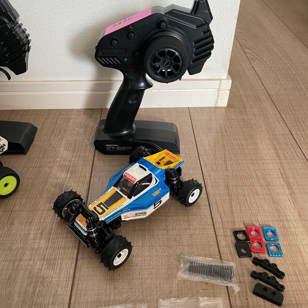 ミニッツバギー 2台 ターボ オプティマ インファーノ レーザー mini-z